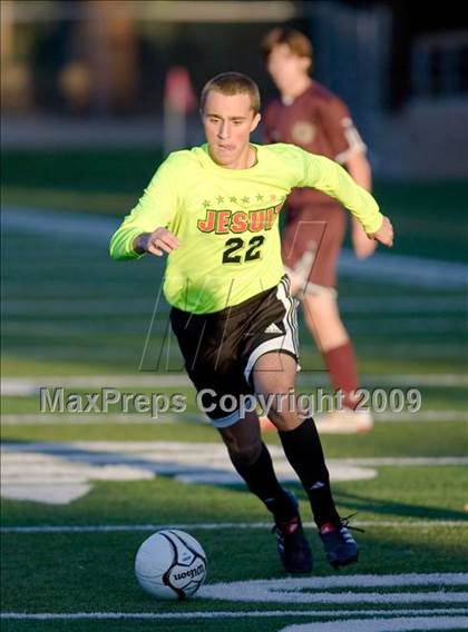 Thumbnail 3 in Golden Valley vs. Jesuit (CIF SJS D1 Final) photogallery.