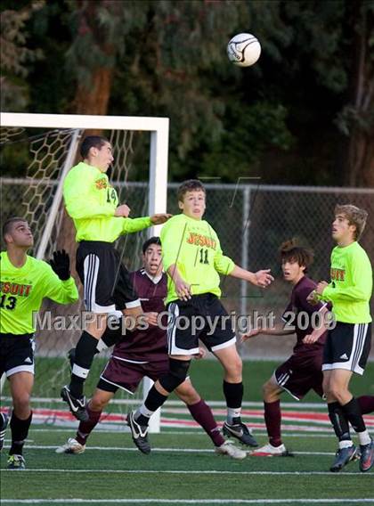 Thumbnail 1 in Golden Valley vs. Jesuit (CIF SJS D1 Final) photogallery.