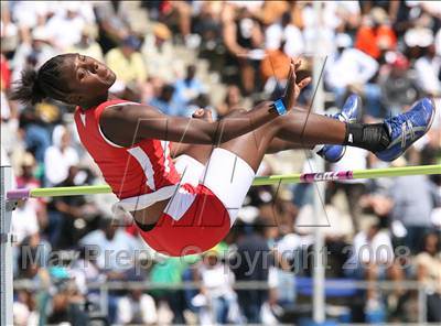 Thumbnail 2 in CIF State Championships (Girls High Jump - Final) photogallery.