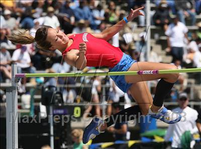 Thumbnail 3 in CIF State Championships (Girls High Jump - Final) photogallery.