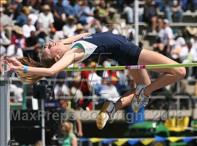 Thumbnail 2 in CIF State Championships (Girls High Jump - Final) photogallery.