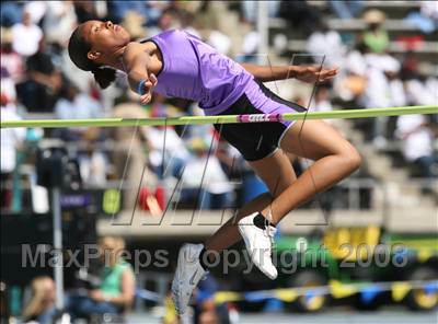 Thumbnail 2 in CIF State Championships (Girls High Jump - Final) photogallery.