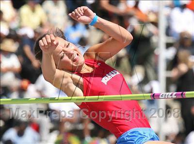 Thumbnail 1 in CIF State Championships (Girls High Jump - Final) photogallery.