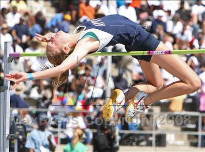 Thumbnail 2 in CIF State Championships (Girls High Jump - Final) photogallery.