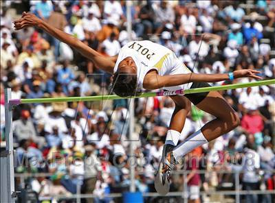 Thumbnail 2 in CIF State Championships (Girls High Jump - Final) photogallery.