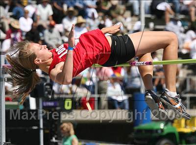 Thumbnail 3 in CIF State Championships (Girls High Jump - Final) photogallery.