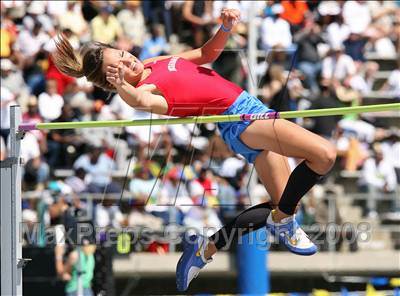 Thumbnail 2 in CIF State Championships (Girls High Jump - Final) photogallery.