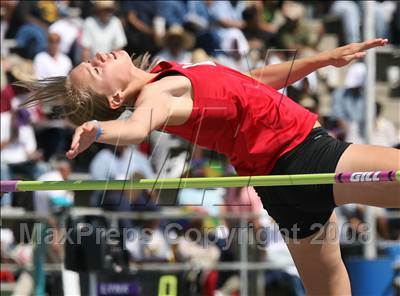 Thumbnail 1 in CIF State Championships (Girls High Jump - Final) photogallery.