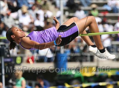 Thumbnail 1 in CIF State Championships (Girls High Jump - Final) photogallery.