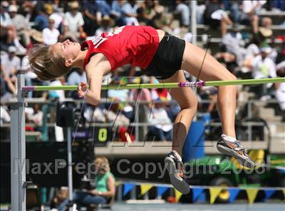 Thumbnail 2 in CIF State Championships (Girls High Jump - Final) photogallery.