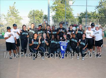 Thumbnail 3 in Ponderosa vs. Sheldon (CIF SJS D1 Final) photogallery.
