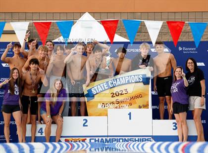 Thumbnail 2 in AIA D2 Swim Finals photogallery.