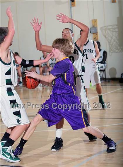 Thumbnail 2 in Brethren Christian vs. Joshua Springs (MaxPreps Holiday Classic) photogallery.