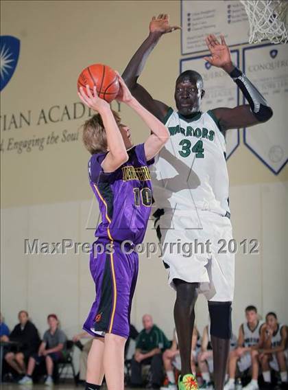 Thumbnail 1 in Brethren Christian vs. Joshua Springs (MaxPreps Holiday Classic) photogallery.