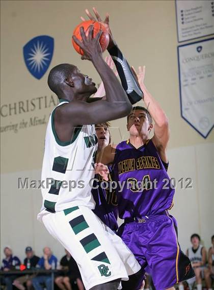 Thumbnail 3 in Brethren Christian vs. Joshua Springs (MaxPreps Holiday Classic) photogallery.