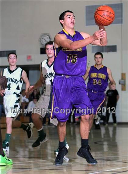 Thumbnail 2 in Brethren Christian vs. Joshua Springs (MaxPreps Holiday Classic) photogallery.