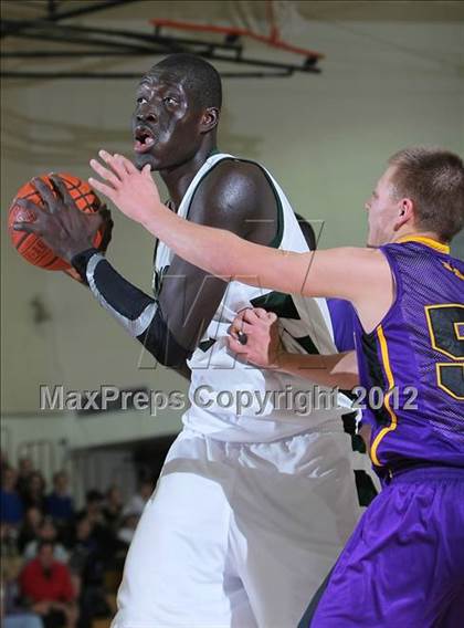 Thumbnail 2 in Brethren Christian vs. Joshua Springs (MaxPreps Holiday Classic) photogallery.