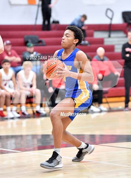 Thumbnail 2 in Bethesda Christian vs Muenster (Mesquite Pit Classic Tournament) photogallery.