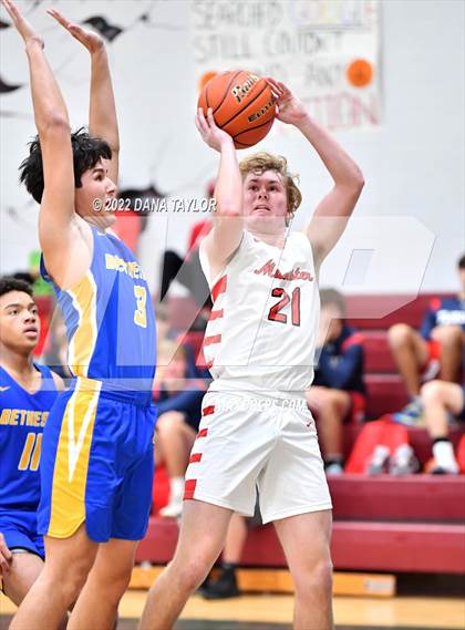 Thumbnail 2 in Bethesda Christian vs Muenster (Mesquite Pit Classic Tournament) photogallery.
