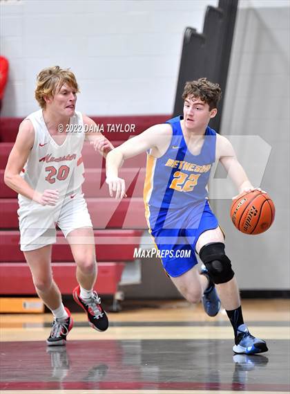 Thumbnail 1 in Bethesda Christian vs Muenster (Mesquite Pit Classic Tournament) photogallery.