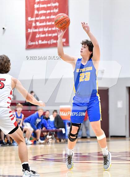 Thumbnail 1 in Bethesda Christian vs Muenster (Mesquite Pit Classic Tournament) photogallery.