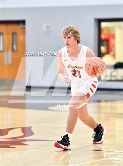 Thumbnail 2 in Bethesda Christian vs Muenster (Mesquite Pit Classic Tournament) photogallery.