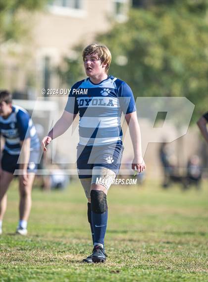 Thumbnail 2 in Loyola VS Servite photogallery.