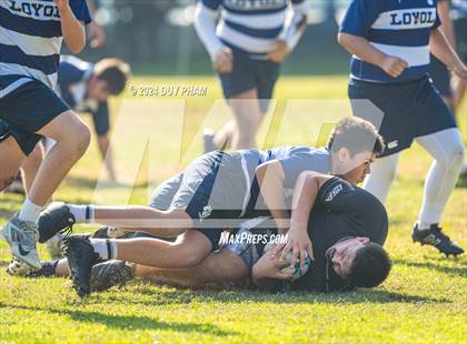 Thumbnail 3 in Loyola VS Servite photogallery.