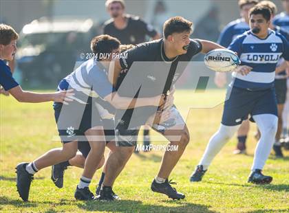 Thumbnail 1 in Loyola VS Servite photogallery.