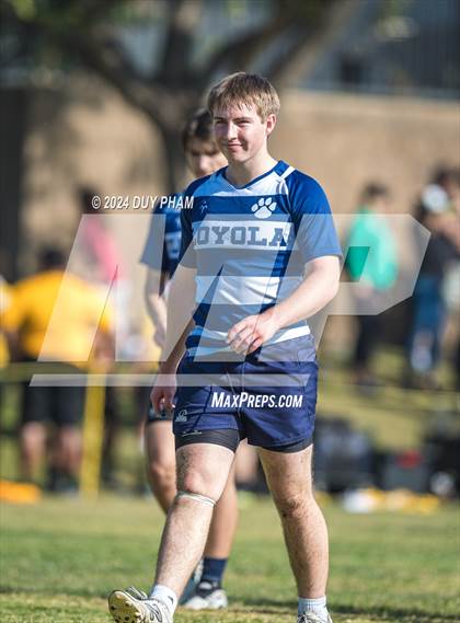 Thumbnail 2 in Loyola VS Servite photogallery.