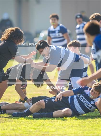Thumbnail 2 in Loyola VS Servite photogallery.