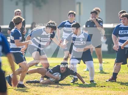 Thumbnail 1 in Loyola VS Servite photogallery.