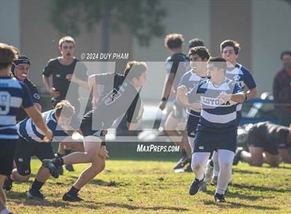 Thumbnail 2 in Loyola VS Servite photogallery.