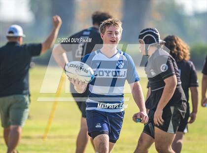 Thumbnail 2 in Loyola VS Servite photogallery.