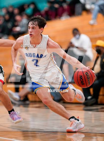 Thumbnail 1 in Shadow Hills vs. Del Campo (Simply Basketball Showcase) photogallery.