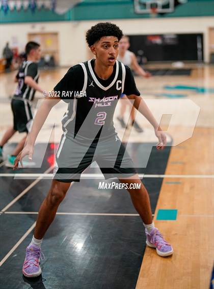 Thumbnail 3 in Shadow Hills vs. Del Campo (Simply Basketball Showcase) photogallery.
