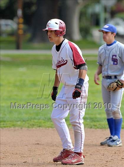 Thumbnail 2 in Laguna Creek vs. Christian Brothers (Land Park Easter Tournament) photogallery.