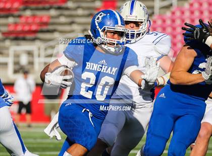 Thumbnail 1 in Fremont vs Bingham (UHSAA 5A Semifinal) photogallery.