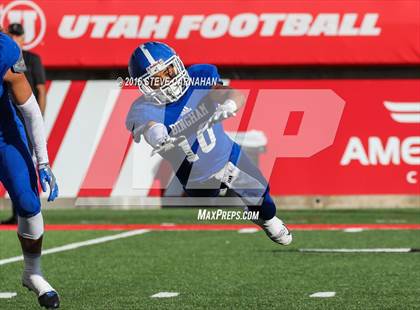 Thumbnail 2 in Fremont vs Bingham (UHSAA 5A Semifinal) photogallery.