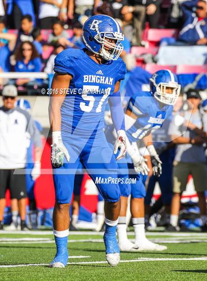 Thumbnail 3 in Fremont vs Bingham (UHSAA 5A Semifinal) photogallery.