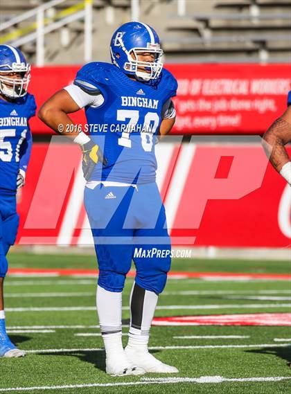 Thumbnail 2 in Fremont vs Bingham (UHSAA 5A Semifinal) photogallery.
