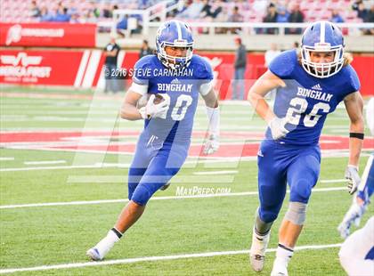 Thumbnail 2 in Fremont vs Bingham (UHSAA 5A Semifinal) photogallery.