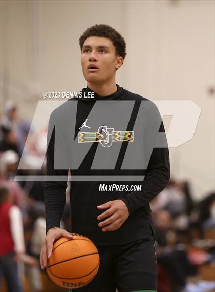 Thumbnail 1 in St. Joseph @ Modesto Christian (CIF NorCal Regional Open Division Final) photogallery.