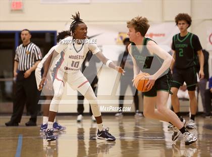 Thumbnail 3 in St. Joseph @ Modesto Christian (CIF NorCal Regional Open Division Final) photogallery.