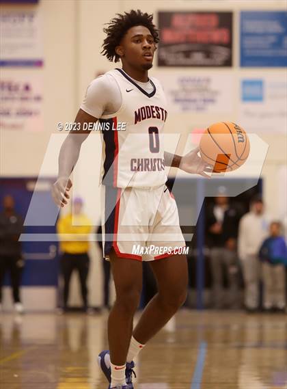 Thumbnail 2 in St. Joseph @ Modesto Christian (CIF NorCal Regional Open Division Final) photogallery.