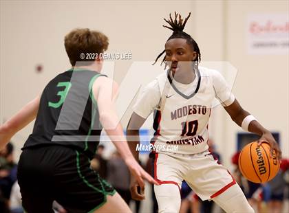 Thumbnail 3 in St. Joseph @ Modesto Christian (CIF NorCal Regional Open Division Final) photogallery.