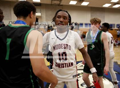 Thumbnail 3 in St. Joseph @ Modesto Christian (CIF NorCal Regional Open Division Final) photogallery.