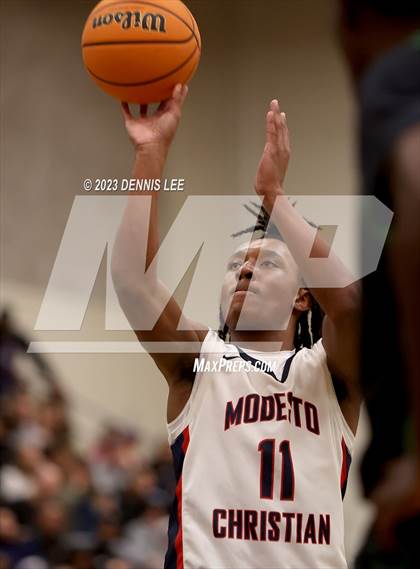Thumbnail 2 in St. Joseph @ Modesto Christian (CIF NorCal Regional Open Division Final) photogallery.