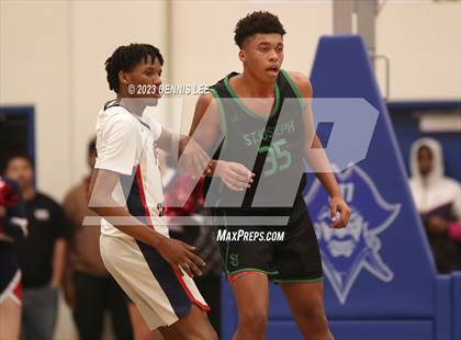 Thumbnail 3 in St. Joseph @ Modesto Christian (CIF NorCal Regional Open Division Final) photogallery.