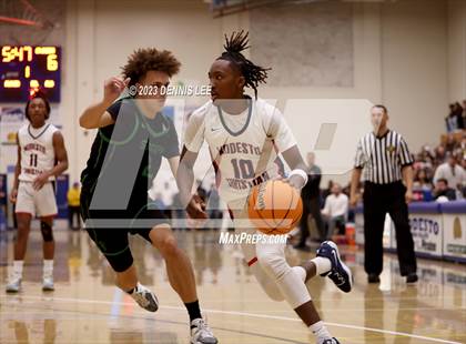 Thumbnail 3 in St. Joseph @ Modesto Christian (CIF NorCal Regional Open Division Final) photogallery.